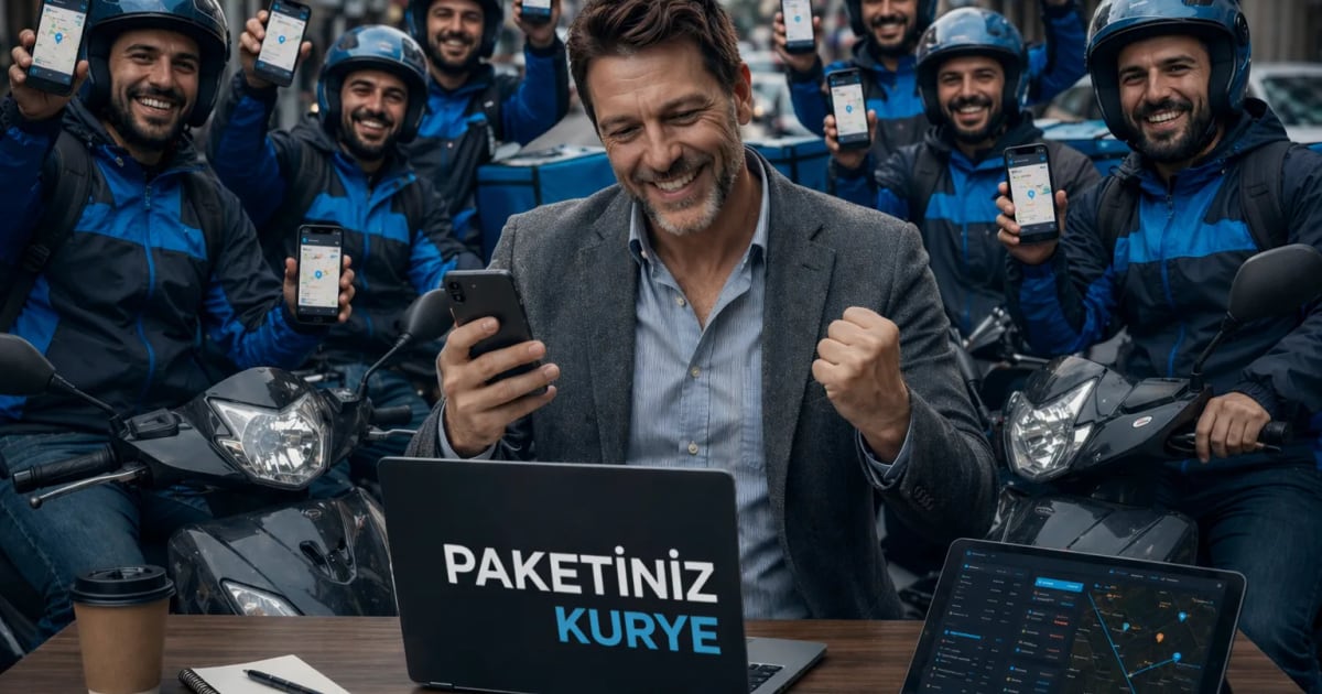 Sipariş ve Teslimat Sektörüne Yön Veren Teknoloji: Paketiniz.com