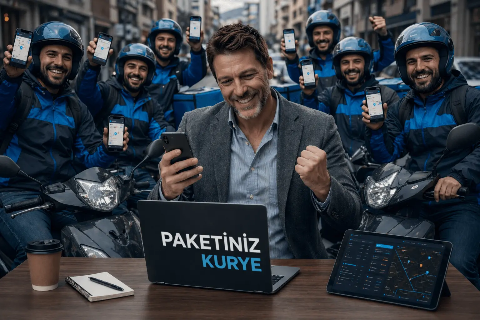 Paketiniz Kurye yönetim paneli ile düzenli kurye operasyonu